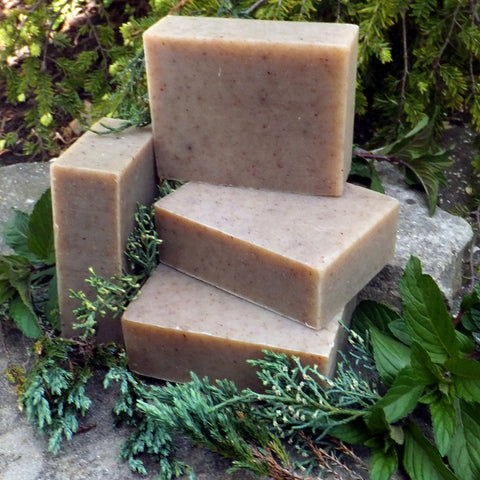 Natural Organic Soap Juniper Berry Spearmint