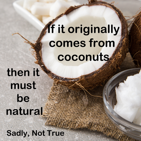  Cocoamide DEA say "derived from" coconuts in order to give the appearance that it is a natural ingredient