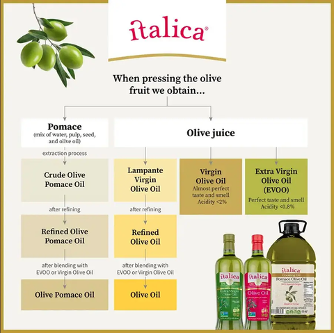 Graphic Olive Oil Tutorial Types of Olive Oil