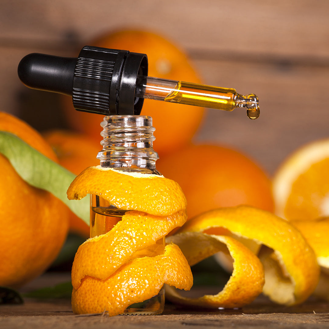 Lemon Orange Blossom Essential Oil Small Tin Candle
