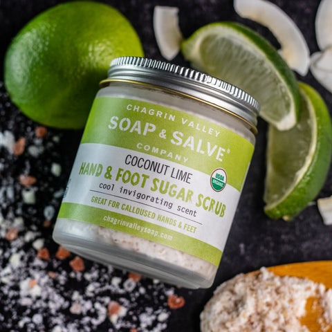 Natural Organic Hand & Foot Sugar Scrub