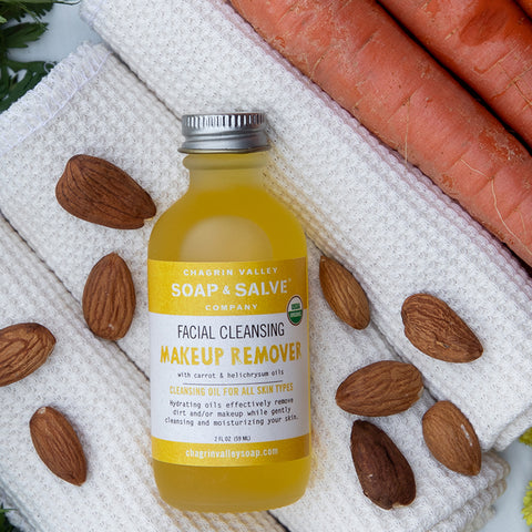 Natural Organic Facial Cleansing Oil Makeup Remover