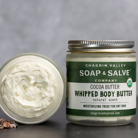 Natural Organic Whipped Cocoa Butter Body Butter