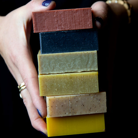 natural soap colorants from your kitchen and garden