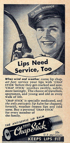 Old Lip Balm Ad