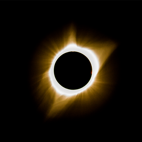 The total phase of the Aug. 21, 2017, total solar eclipse as seen from Casper, Wyoming. Credit: Keon Gibson