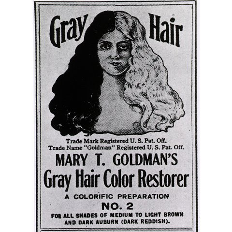 Gray Hair Ad from 1924