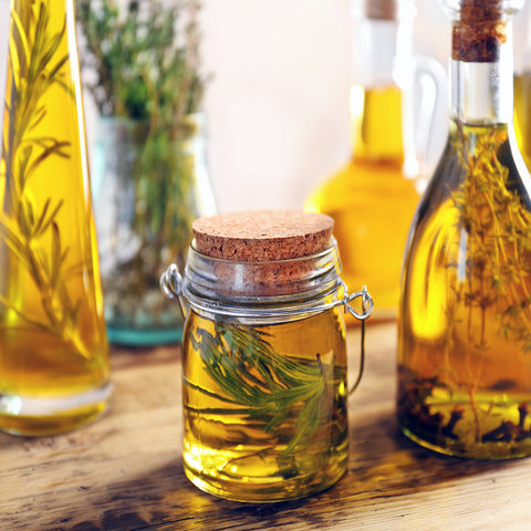 Make your own infused oils with herbs & flowers