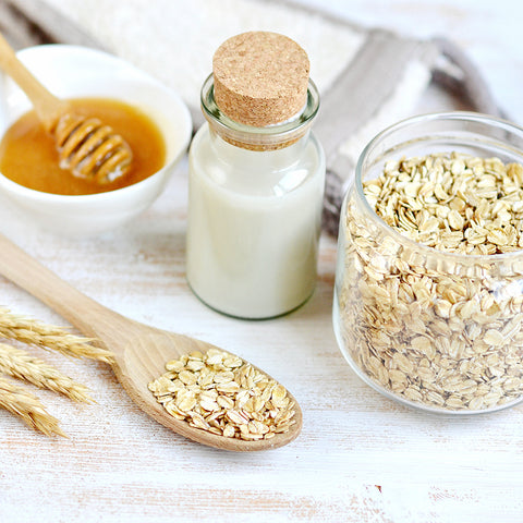 Herbal Face Mask with Oats, Milk & Honey