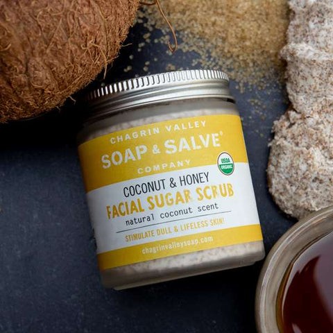 Natural Organic Facial Sugar Scrub