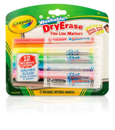 CRAYOLA Washable Dry Erase Crayons 