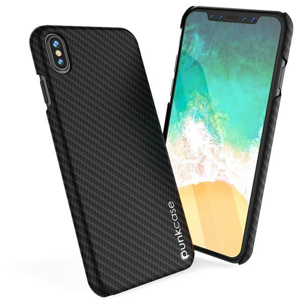 Download iPhone X case CarbonShield, Ultra Thin 2 Piece Dual Layer ...