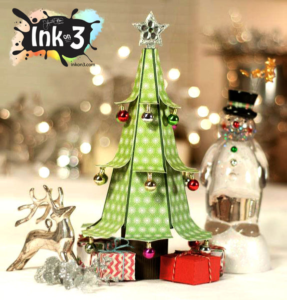 Download Christmas Tree Box 3D SVG Cut File Kit