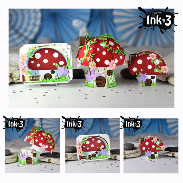 Download Fairy Wishes Toadstool 3D SVG Kit