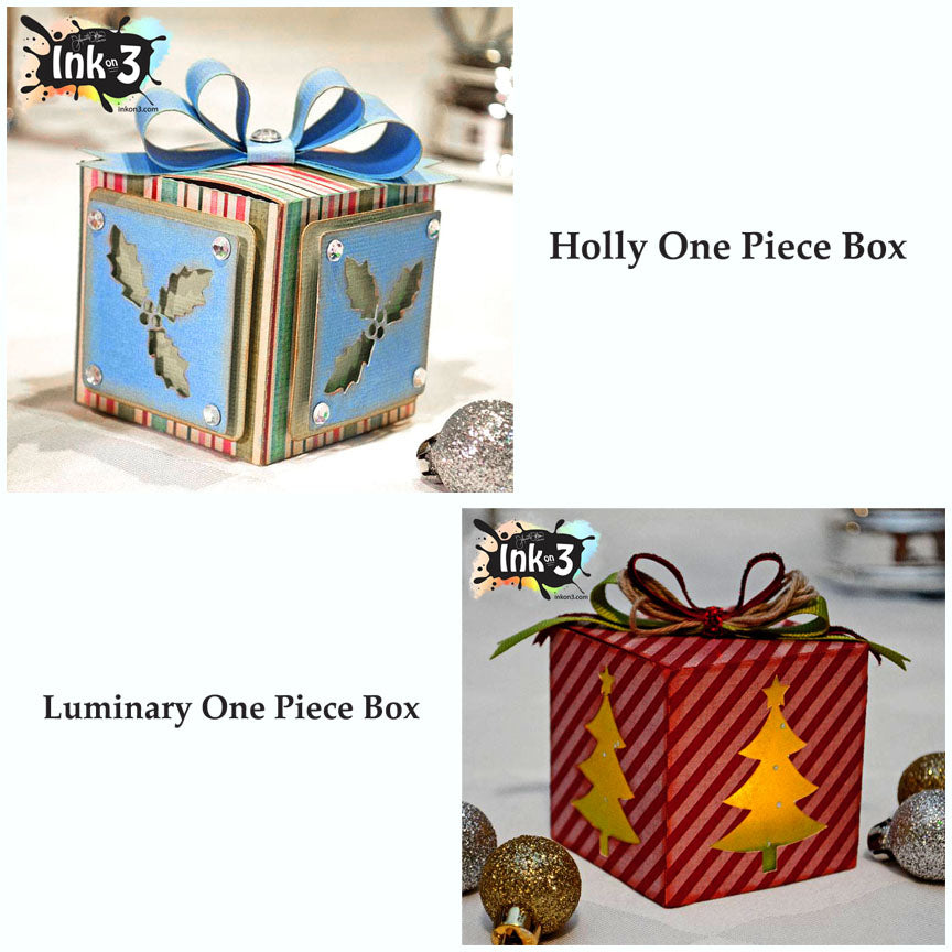 Download Holly Days One Piece Boxes 3d Svg Kit