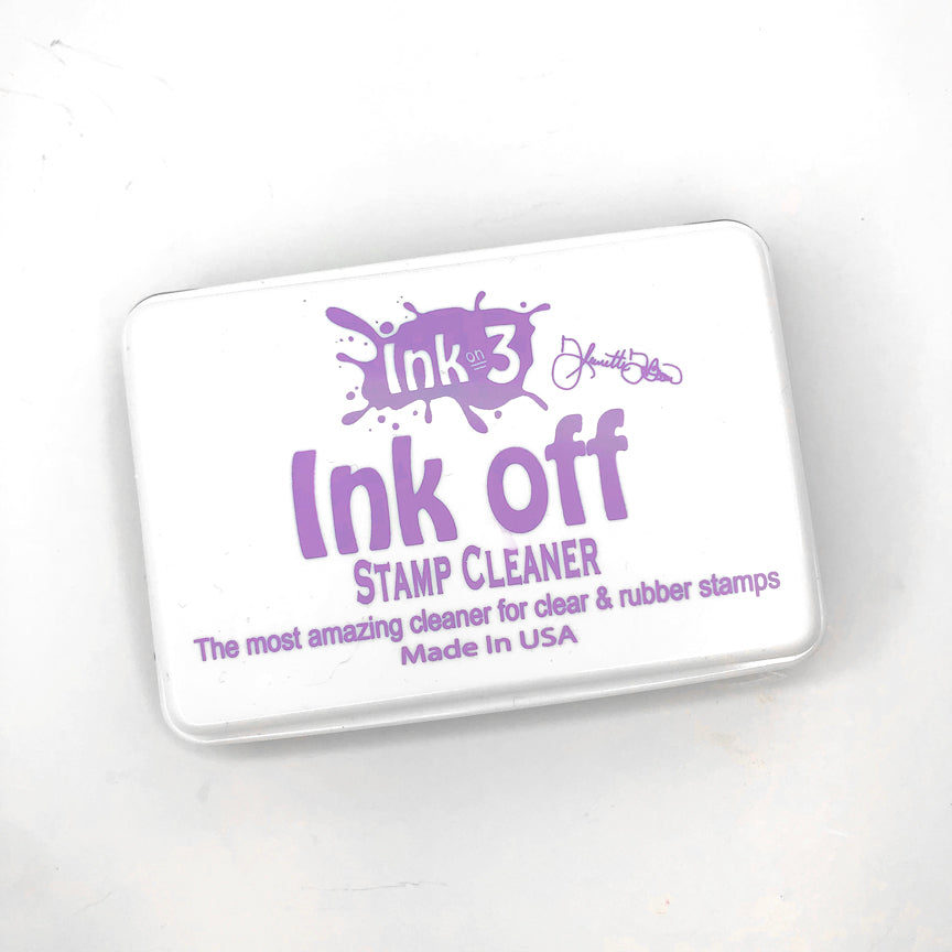 Ink On 3 Ink Off Stamp Cleaner Pad