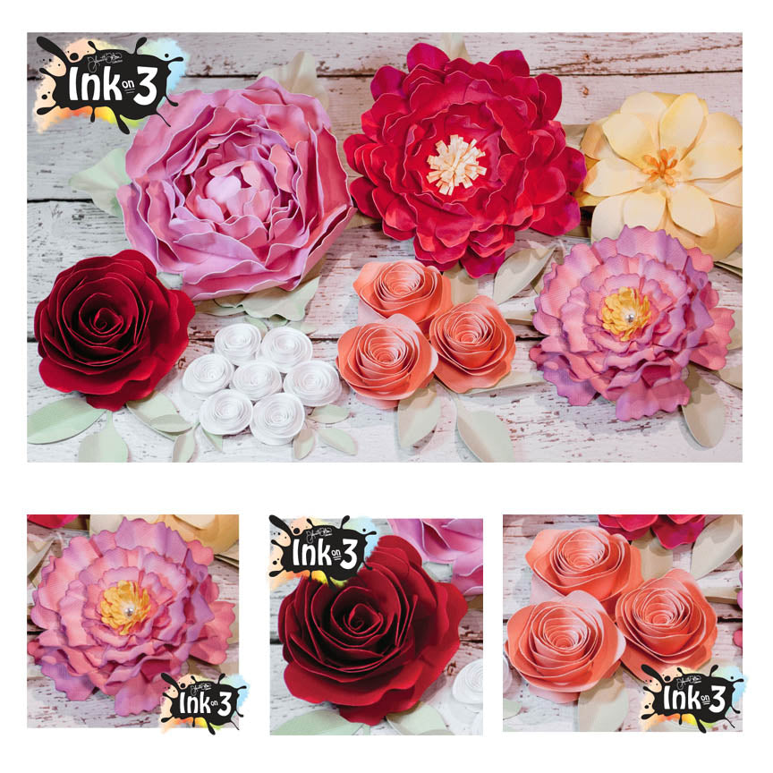 Download Lush Flowers 3d Svg Kit