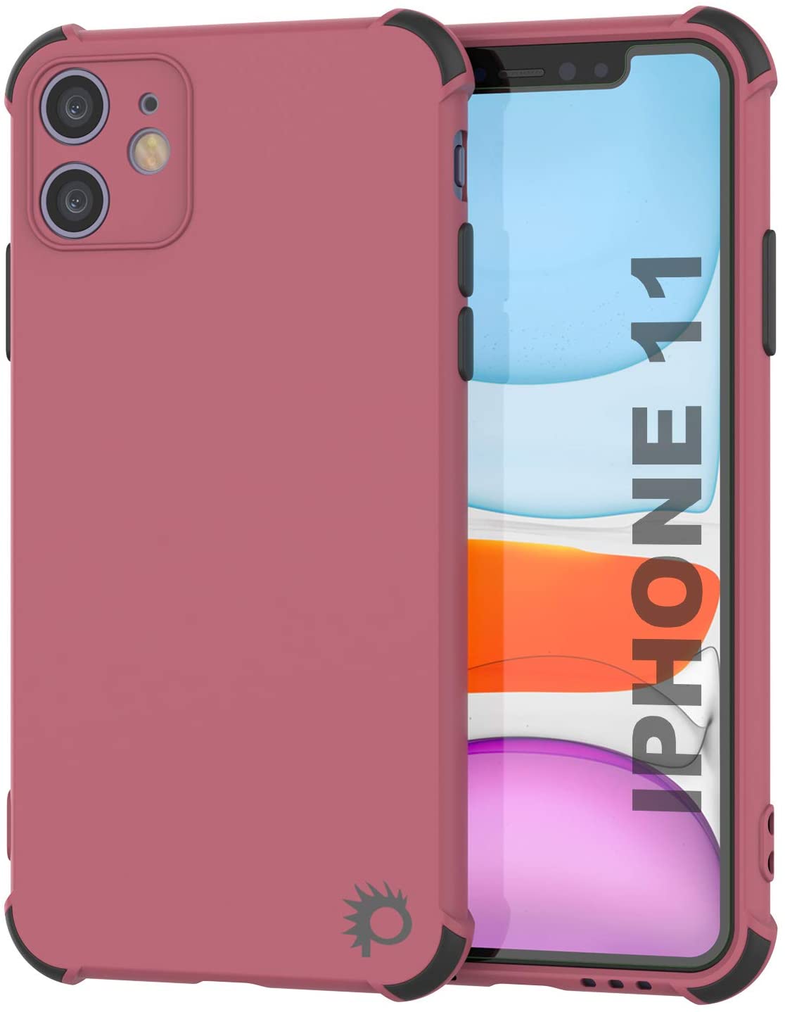 Punkcase Protective & Lightweight TPU Case [Sunshine Series] for iPhone 11 [Rose]