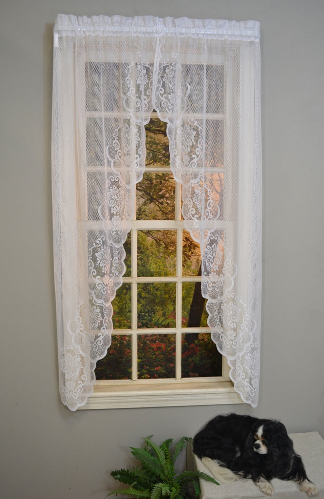 Fairmount Lace Long Swag Marburn Curtains