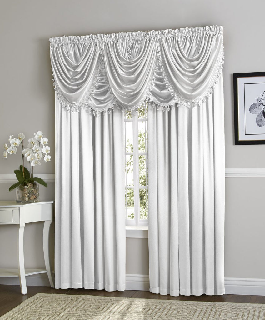 Hilton Rod Pocket Panel/Waterfall Valance – Marburn Curtains