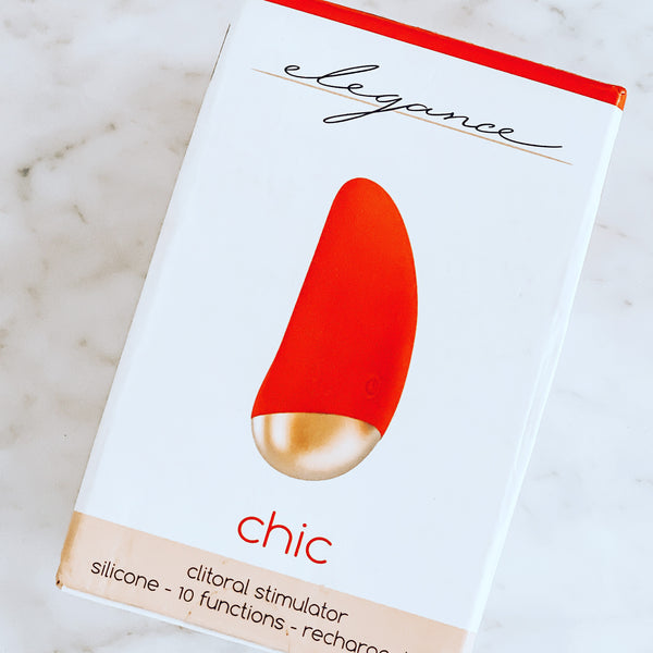 Red and gold vibrator Naughty Girl