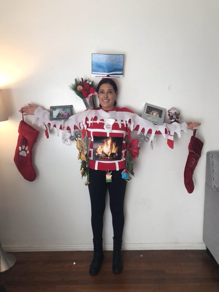 DIY Ugly Sweater Naughty Girl 