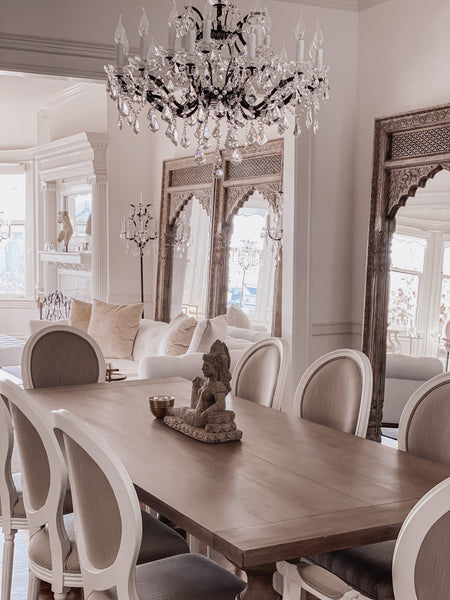 French victorian dining room Indian design