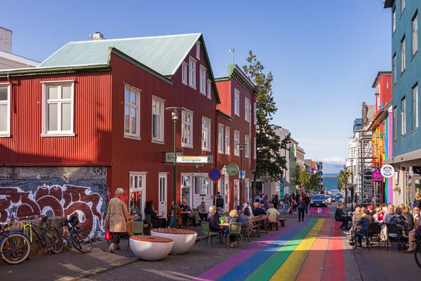 Iceland LGBT Rainbow Street