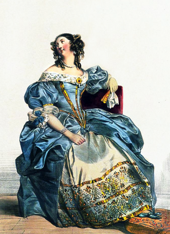 history Haute Couture 1600s 17th century fashion press french