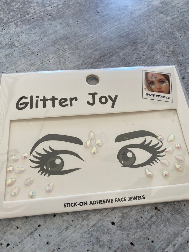 Aqua & Pink Face Jewels – Naughty Girl Shop