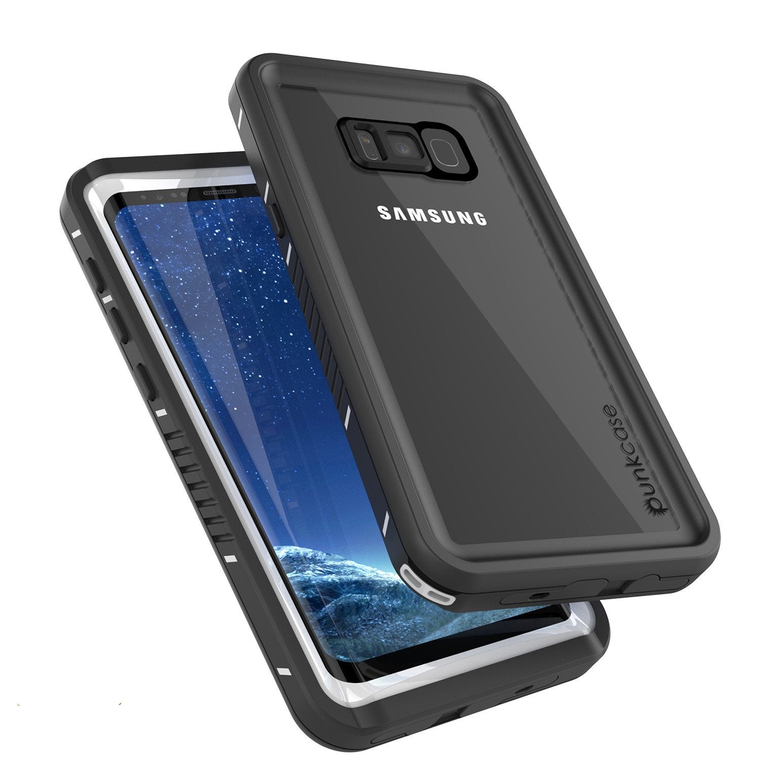 Galaxy S8 Case Punkcase Extreme Series Armor White Cover Punkcase Au