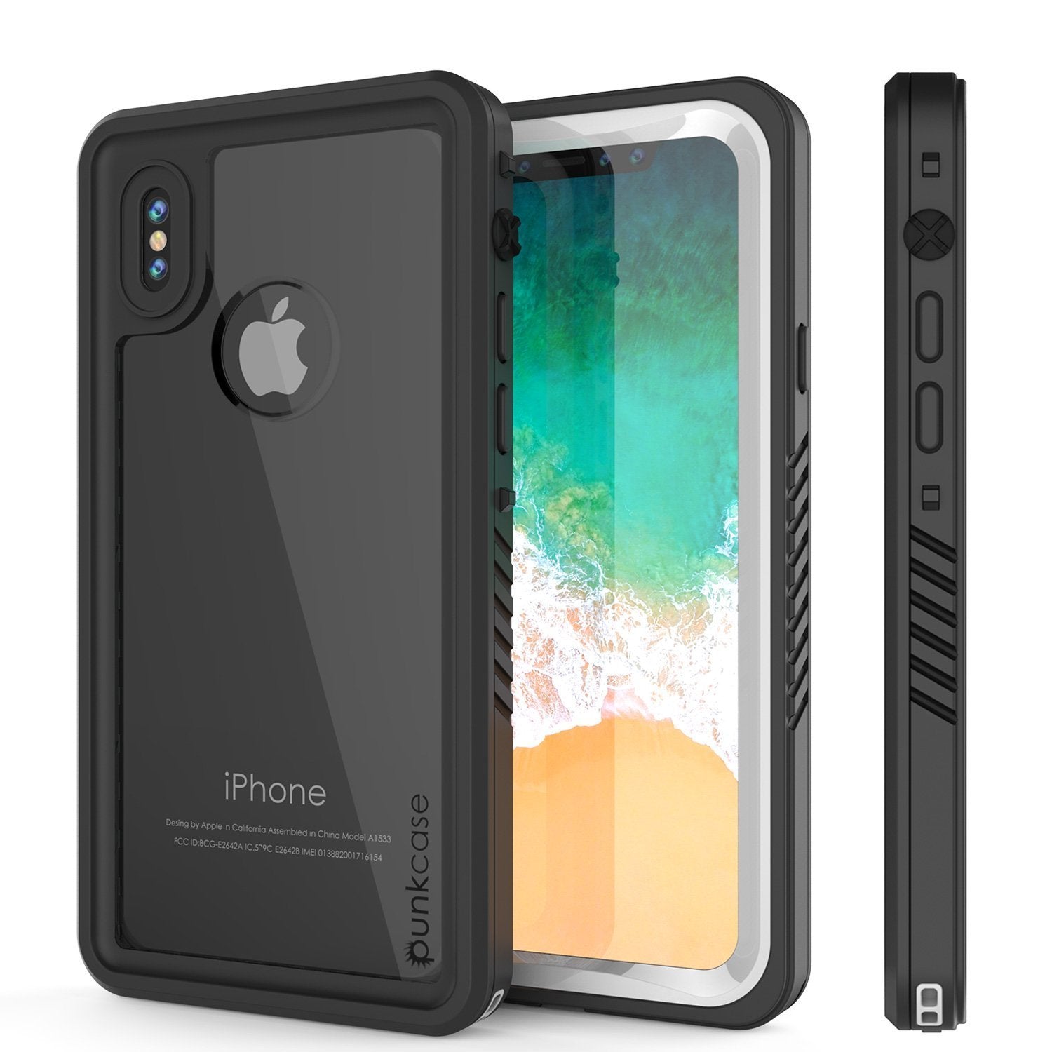 iPhone XS Max Waterproof Case, Punkcase [Extreme Series] Armor Cover W ...