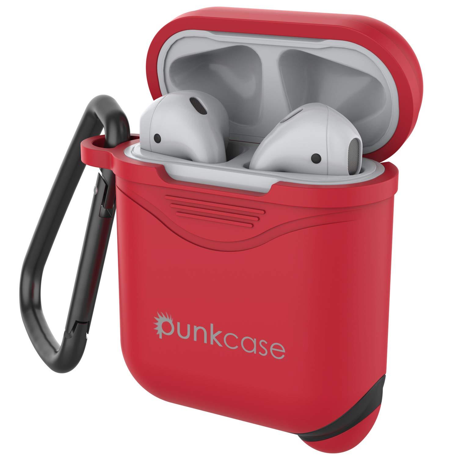 Punkcase Airpod Case with Keychain (Red)
