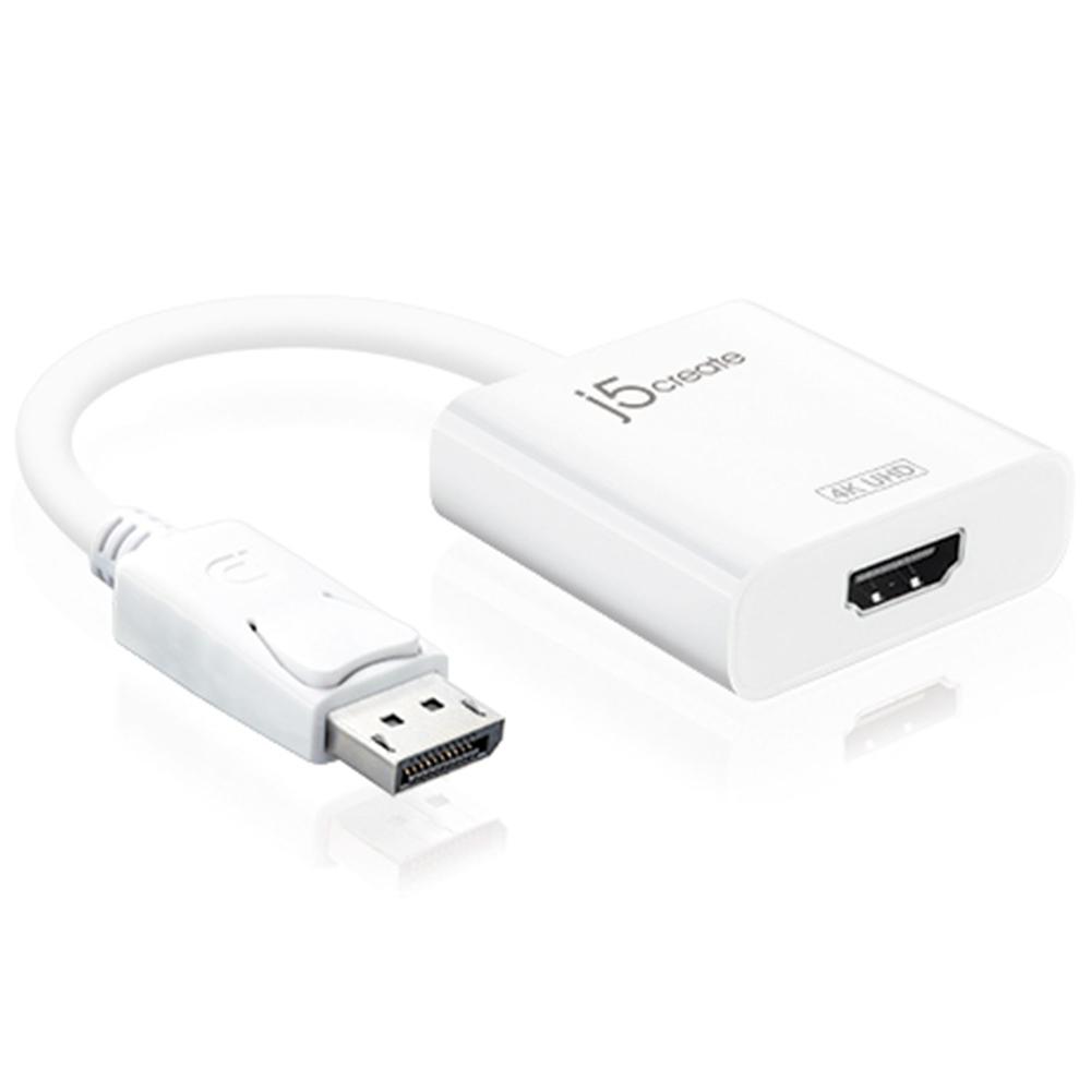 JDA158 DisplayPort to 4K HDMI Active Adapter