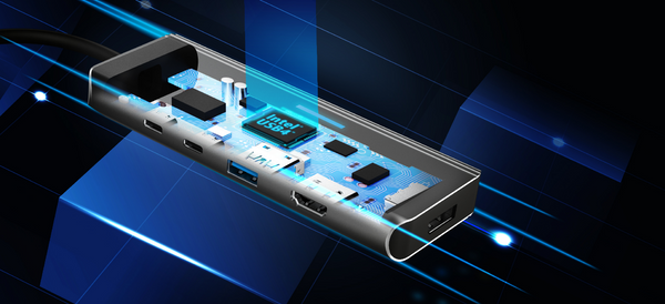 J5create JCD401 USB4 Dual Display 4K Multi-Port Docking Hub