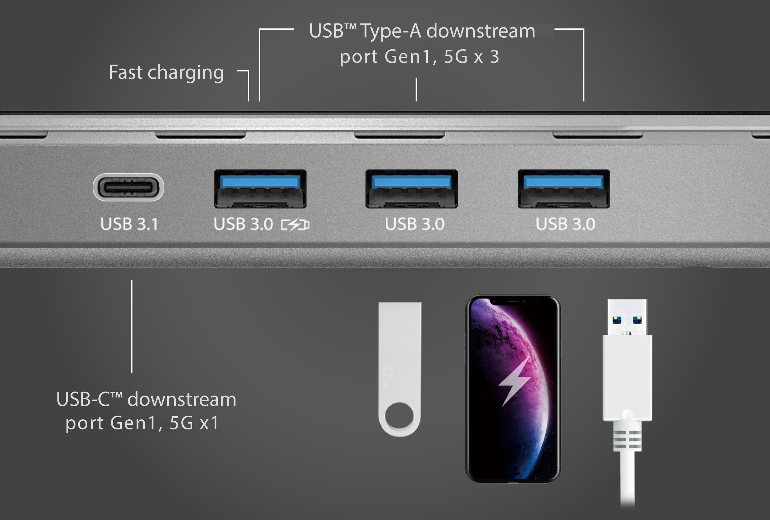 j5create  JCD543 USB-C™ Triple Display Docking Station – j5create