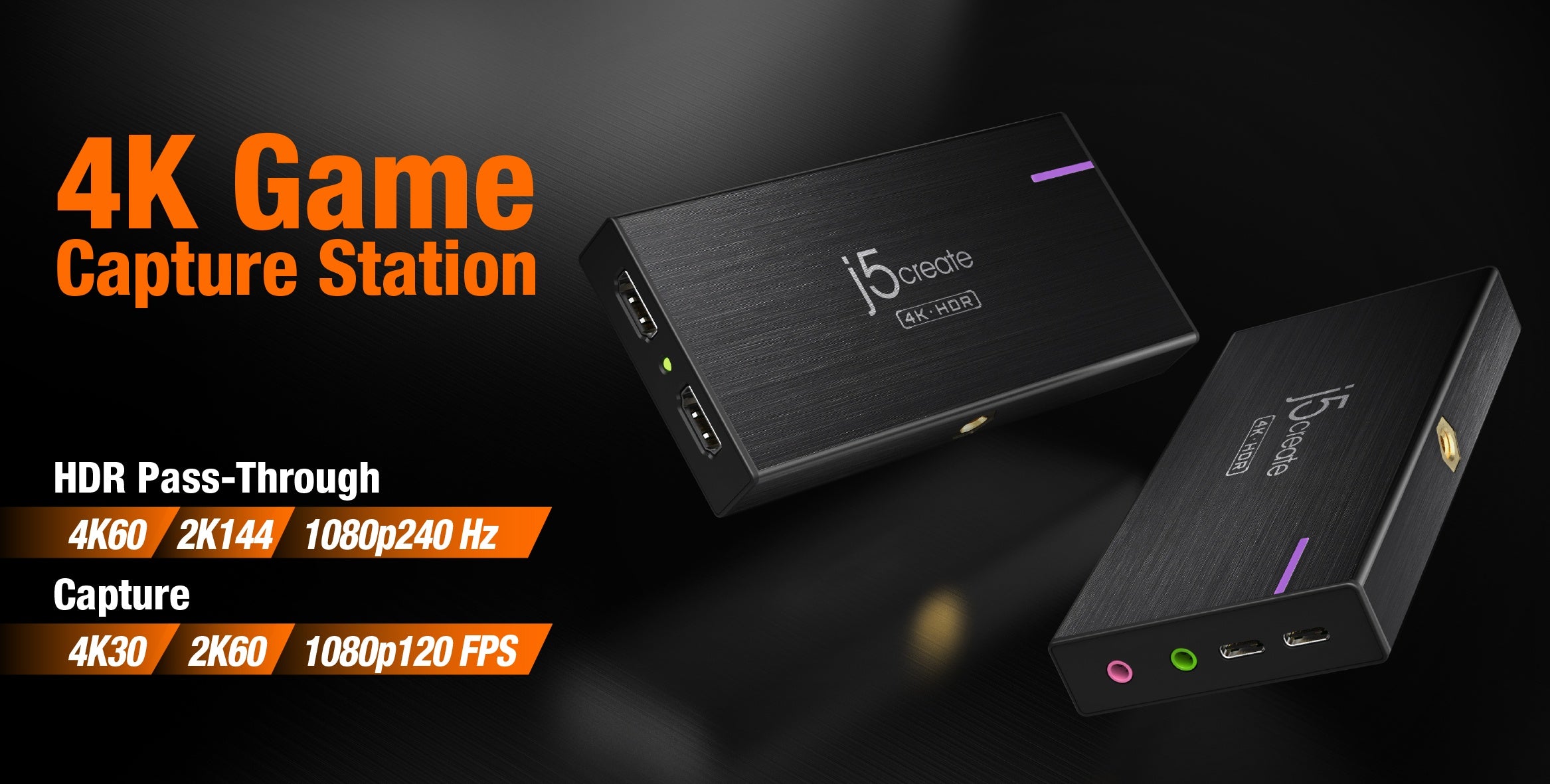 4K Game Capture Station – j5create