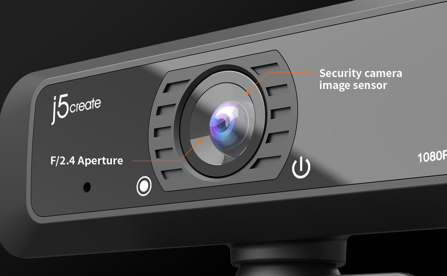 HD-Webcam mit Auto- & manuellem Fokusschalter – j5create Europe