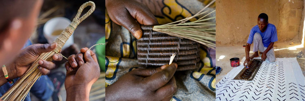 Fair-Trade-Wohnkulturmarke afrikanischer Kunsthandwerker