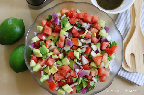 Rezept für kenianischen Sommersalat