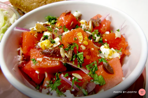 Rezept für südafrikanischen Wassermelonensalat