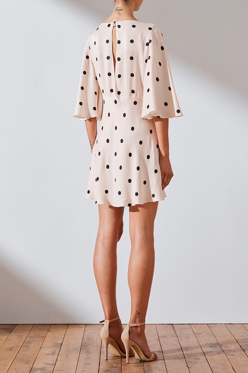 shona joy spot dress