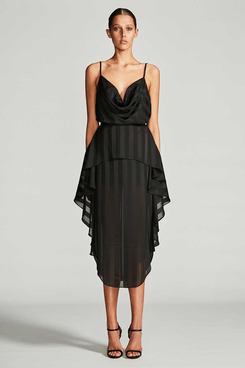 shona joy black dress