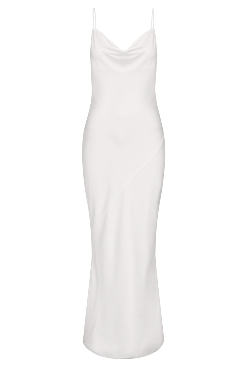 shona joy luxe bias asymmetrical slip dress