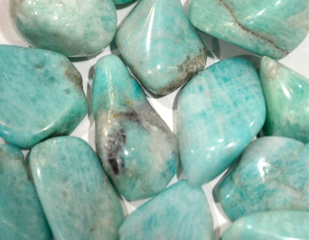 Amazonite Tumbled Stone Tranquil Scents Crystals