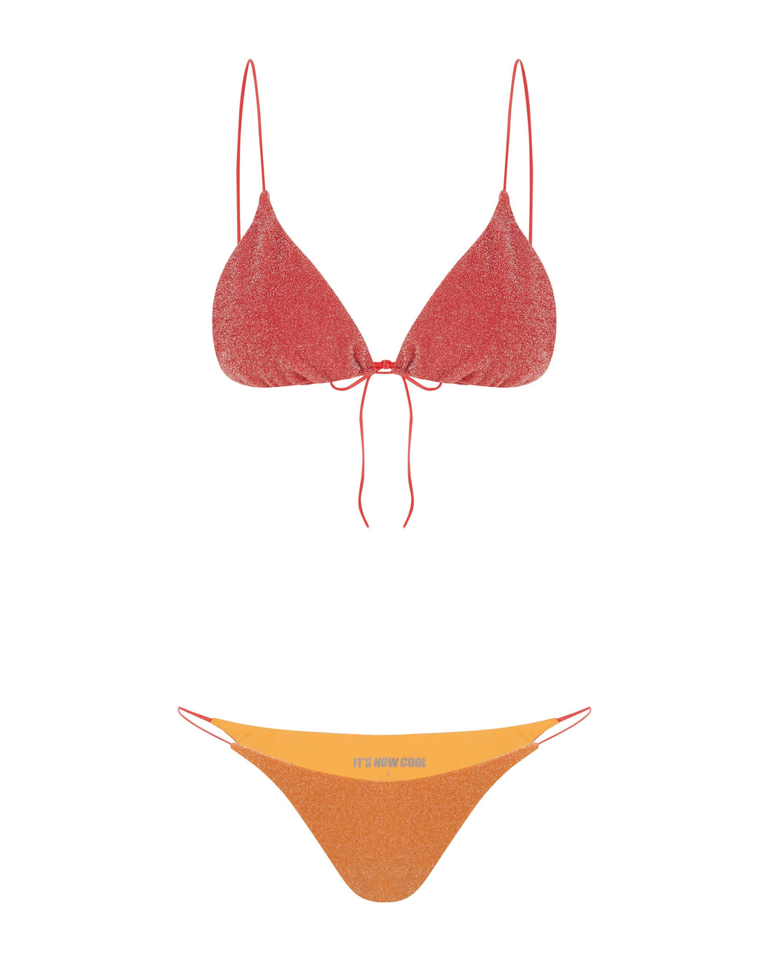 Buy OAS Triangle Top Cherry Bikini - Red