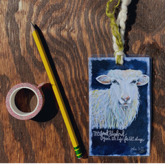 Good Shepherd Sheep Tag DIY Plant Trinket