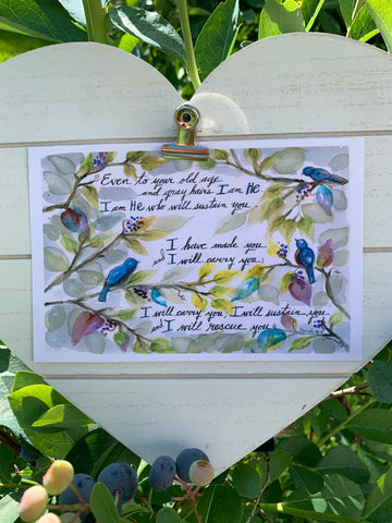 Artwork & Bible Verses for Summer to Remind You of God's Presence | Pam Coxwell From the Heart Art