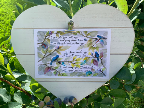 Artwork & Bible Verses for Summer to Remind You of God's Presence | Pam Coxwell From the Heart Art