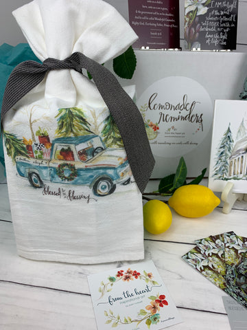 December’s "Lemonade Reminders" Christian Subscription Box for Women | Pam Coxwell From the Heart Art